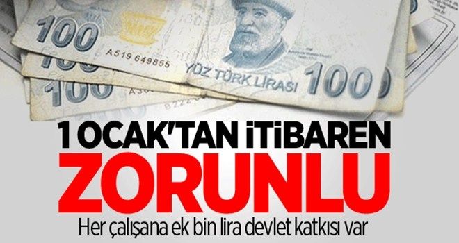 Çalışanlar için 1 Ocak´ta yeni bir dönem başlıyor
