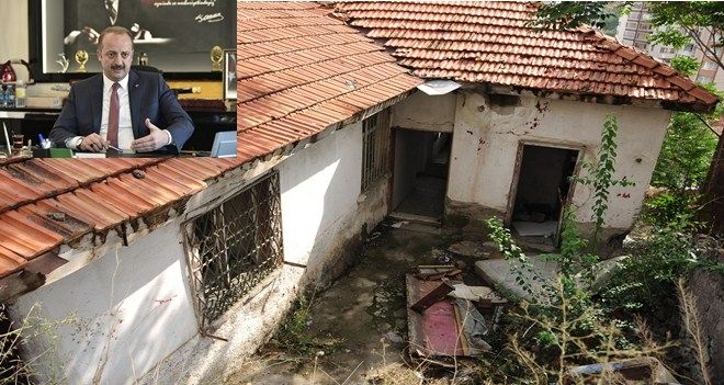 Mamak´ta 280 metruk bina yıkıldı