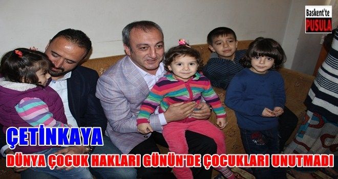 ?Türk çocuklarının hakkı olduğunu da unutmayın?