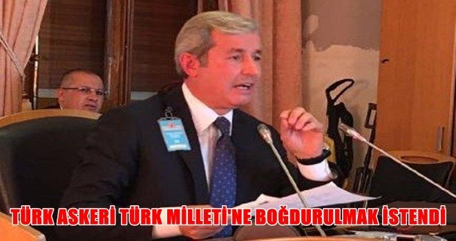 Tümgeneral İbrahim Aydın : Türk Ordusu Türk Milletine Boğdurulmak İstenmiştir
