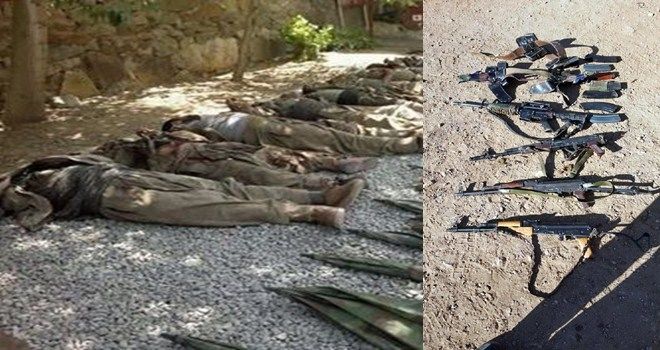 Nusaybin´de 5 Pkk´lı Terörist Ölü Ele Geçti