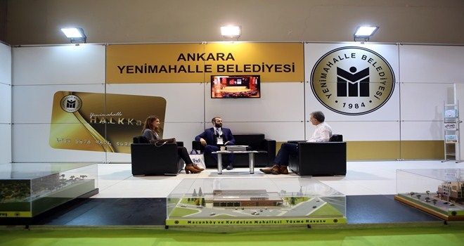 Fuarda Yenimahalle´nin projeleri dikkat çekti