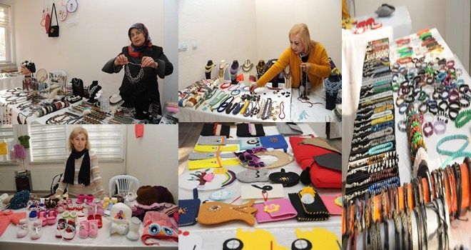 Yeni yıl hediyeleri Hanımeller Çarşısı´nda 