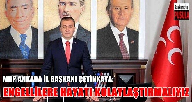 ?Engellilere hayatı kolaylaştırmalıyız?