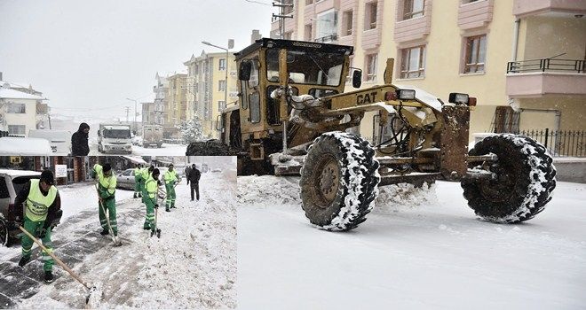 Mamak kara kışa hazır
