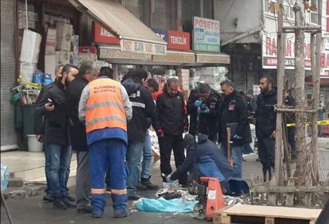 Ankara´da çöp kutusunda patlama