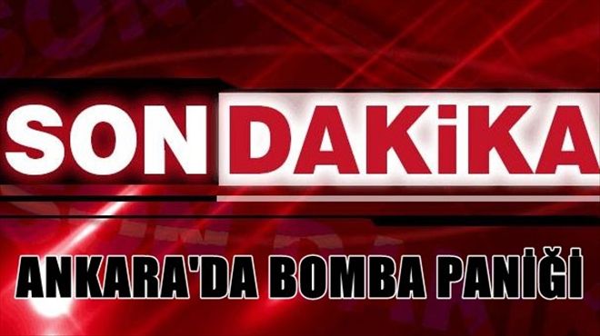 Ankara´nın en büyük AVM´sinde bomba paniği