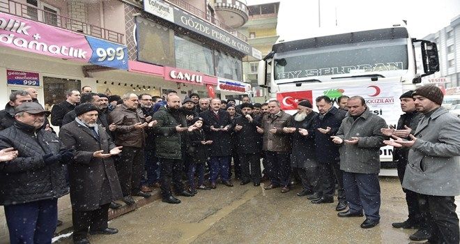 Mamak´tan Halep´e yardım eli     