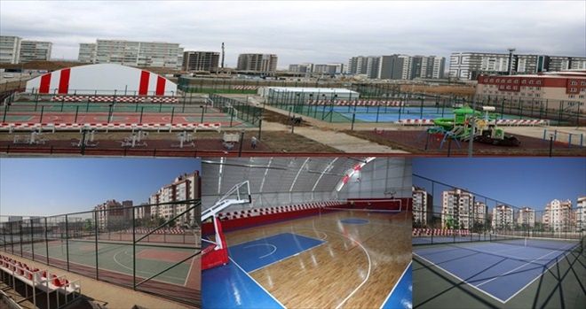 ETİMESGUT´UN EN KAPSAMLI SPOR TESİSİ TAMAMLANDI