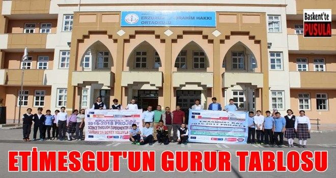 ETİMESGUT ERZURUMLU İBRAHİM HAKKI ORTAOKULUNUN BÜYÜK BAŞARISI