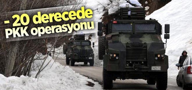 Munzur Vadisi´nde PKK´ya büyük operasyon