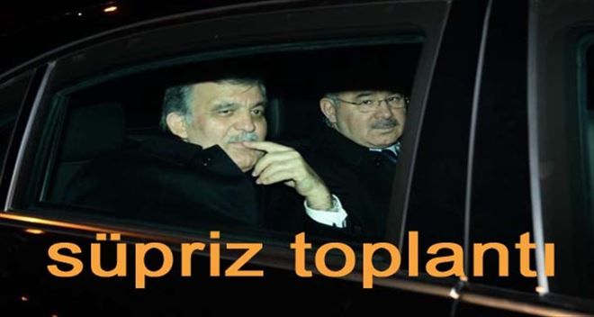 Beştepe´de sürpriz buluşma