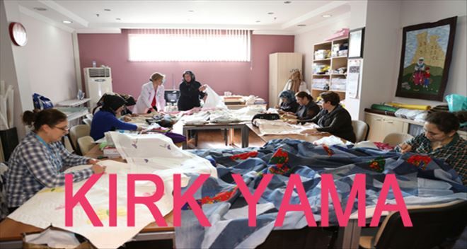 ESKİ KUMAŞLAR BU ELLERDE YENİDEN HAYAT BULUYOR