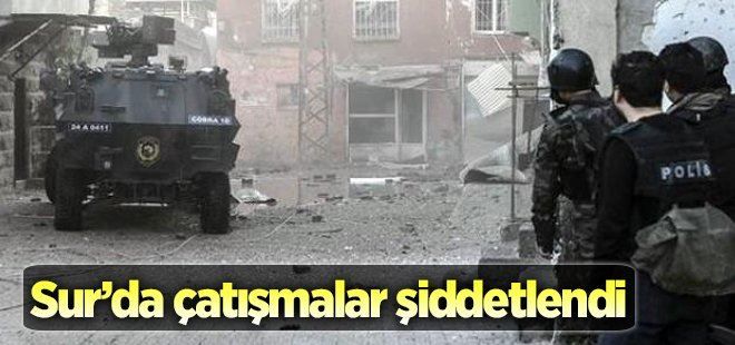 Sur´da çatışmalar şiddetlendi