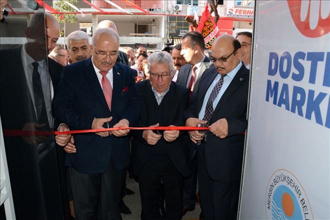 Mersin Büyükşehir´den Dargelirliye Dosteli Market