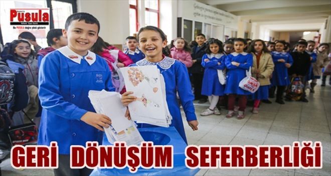 SİNCAN BELEDİYESİNDEN GERİ DÖNÜŞÜM SEFERBERLİĞİ