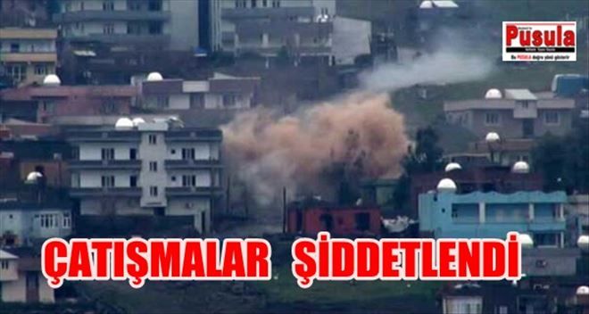 Cizre´de çatışmalar sürüyor