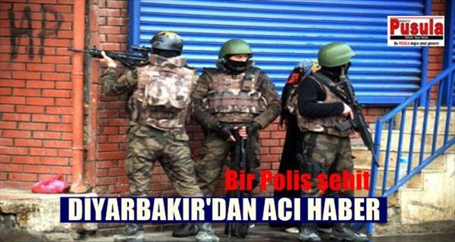 Diyarbakır´da 1 Polis Şehit Oldu