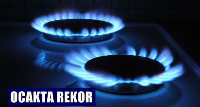 Ocak ayında doğalgaz tüketiminde rekor kırdık