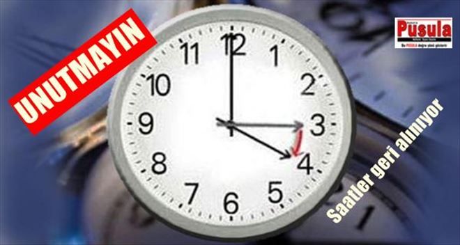 BU GECE YAZ SAATİ UYGULAMASINA GEÇİLİYOR