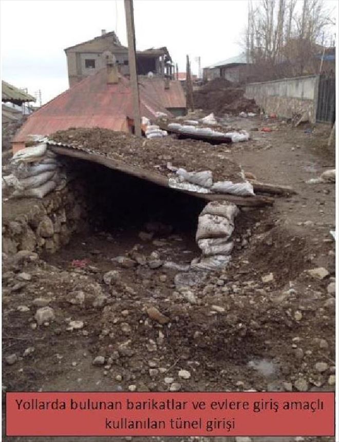 Yüksekova´daki Kaçış Tünelleri Birer Birer Ortaya Çıkarılıyor