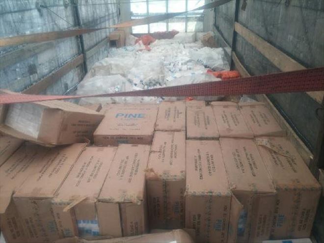 Adıyaman´da 170 Bin Kaçak Sigara Ele Geçirildi