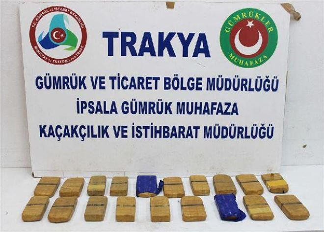 Otomobilden 35 Kilo Eroin Çıktı