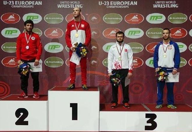 Güreşte 1 Altın,1 Gümüş ,1 Bronz Madalya