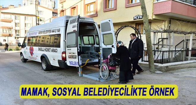 Sosyal belediyeciliğin en güzel uygulamaları Mamak´ta 