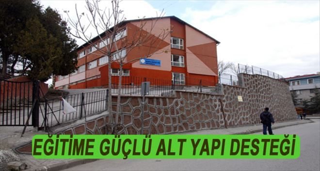 Mamak Belediyesi´nden eğitime güçlü altyapı desteği