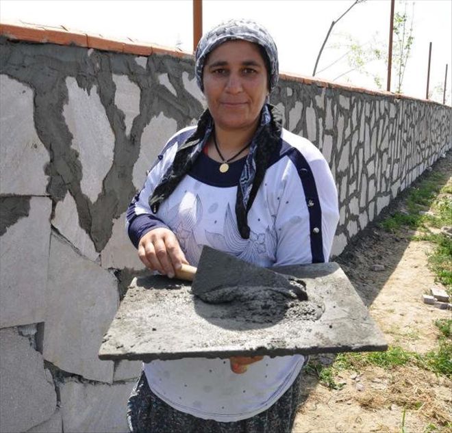 6 Çocuk Annesi, 18 Yıldır İnşaatlarda Çalışıyor