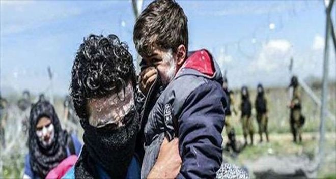 Sınırda olay çıktı! 260 yaralı