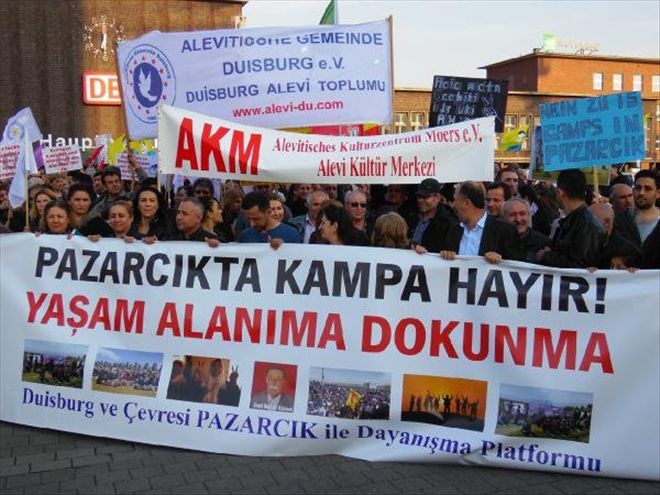MARAŞ´TA YAPILAN KAMPA ALMANYA´DA KARŞI ÇIKTILAR