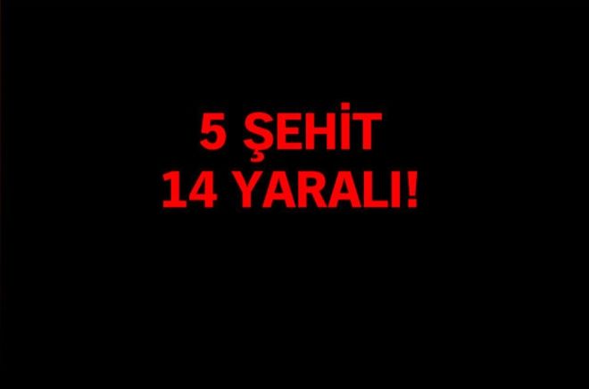 Mardin´de zırhlı araca bombalı saldırı: 4 şehit
