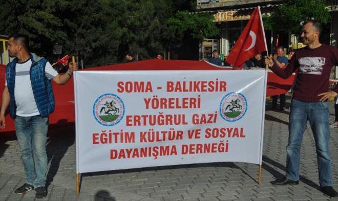 SOMA´DA TERÖR PROTESTOSU