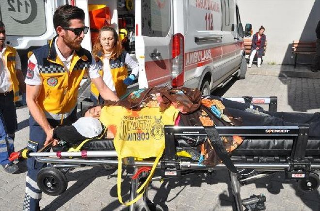 1.5 AYLIK HAMİLE KADINI SOKAK ORTASINDA BIÇAKLADI