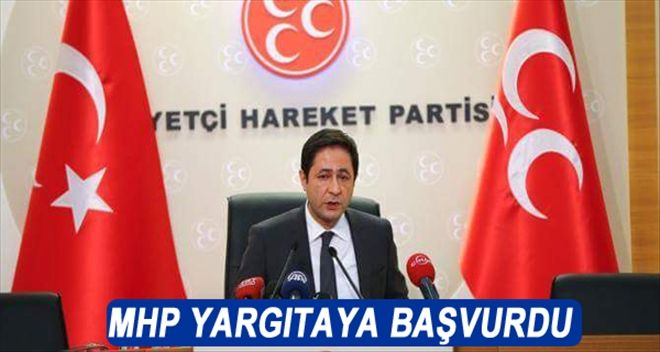 MHP YARGITAY´A BAŞVURDU
