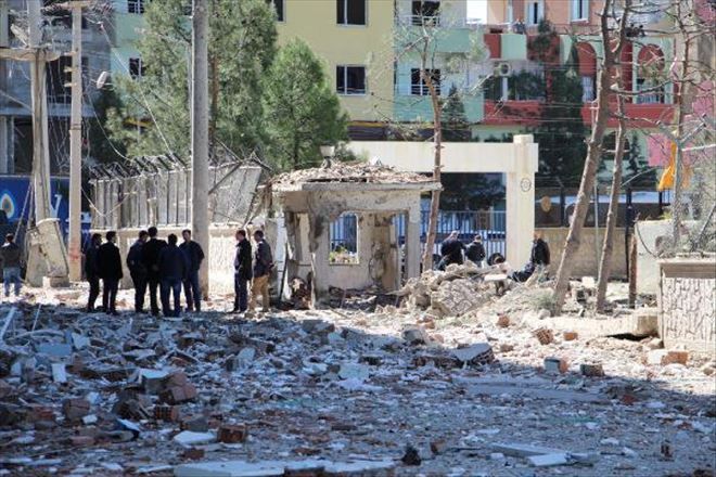 Kızıltepe Askerlik Şubesi´ne  Bombalı Saldırı