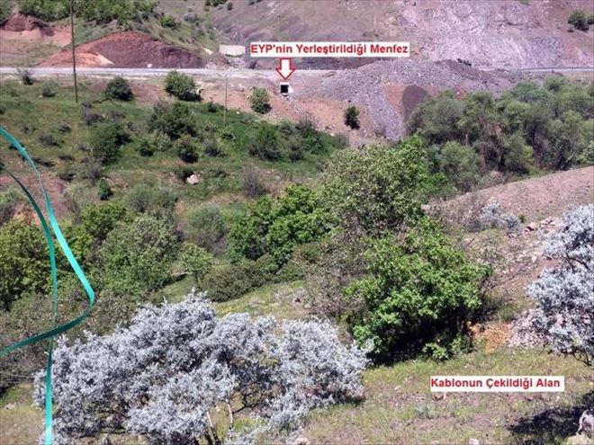 LİCE´DE YOLA TUZAKLANAN 300 KİLOGRAM PATLAYICI İMHA EDİLDİ