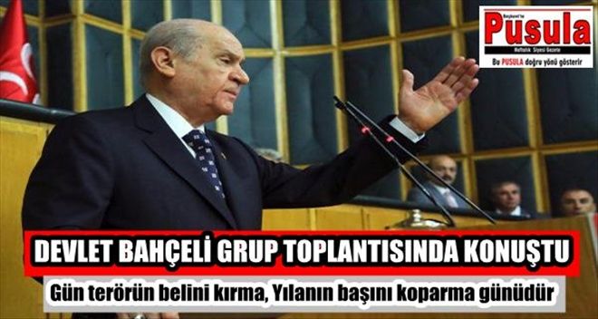 BAHÇELİ: MECLİS BAŞKANI BU HATASINDAN DÖNMELİDİR