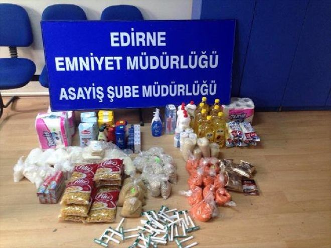 POLİS, SOYGUNCUYU DÖKÜLEN MERCİMEĞİ TAKİP EDEREK YAKALADI