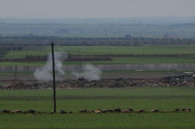 Işid Hedefleri Obüslerle Vurulmaya Devam Ediyor