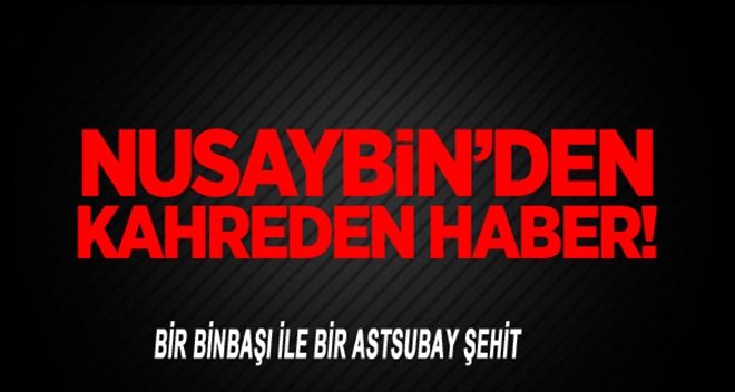 Nusaybin´de pkk´dan roketli Saldırı: 1 Binbaşı, 1 Astsubay Şehit 