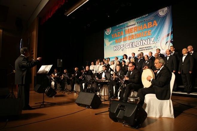 BAHARI TÜRKÜLERLE KARŞILADILAR