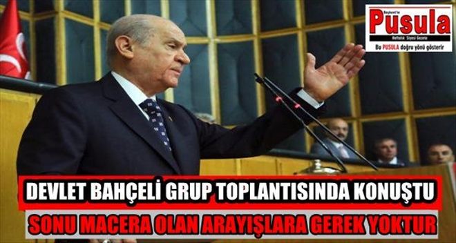 SONU MACERA OLAN ARAYIŞLARA GEREK YOKTUR