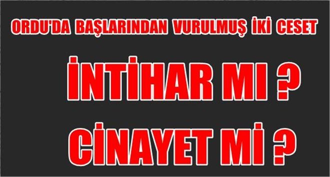 16 YAŞINDAKİ SERKAN İLE NAZLI´NIN ÇİFTE TABANCAYLA İNTİHARI