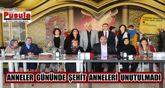 ŞEHİT ANNELERİ UNUTULMADI