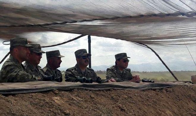 AZERBAYCAN ORDUSU TATBİKAT YAPTI