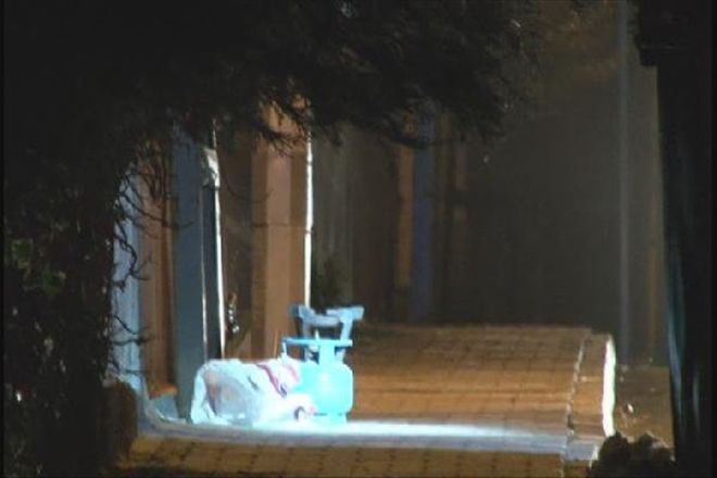 AKARYAKIT İSTASYONUNA MOLOTOFKOKTEYLİ SALDIRI