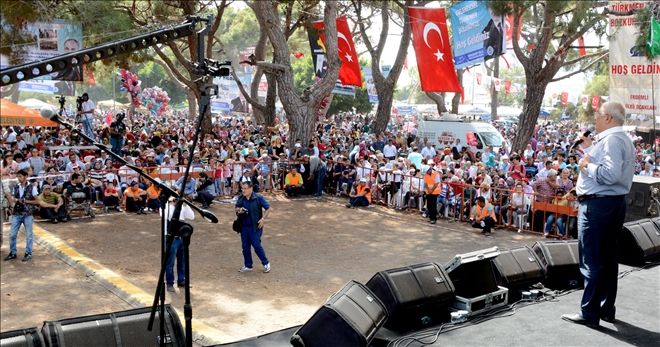 MERSİN ERDEMLİ´DE ŞÖLEN COŞKUSU